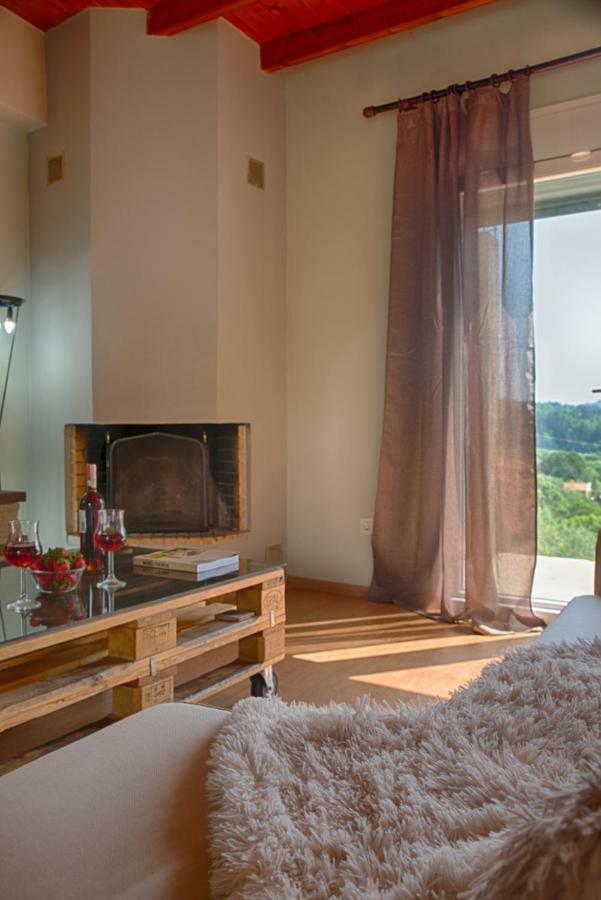 Modern Eco Friendly Villa Close To Town Pelekas Exterior foto