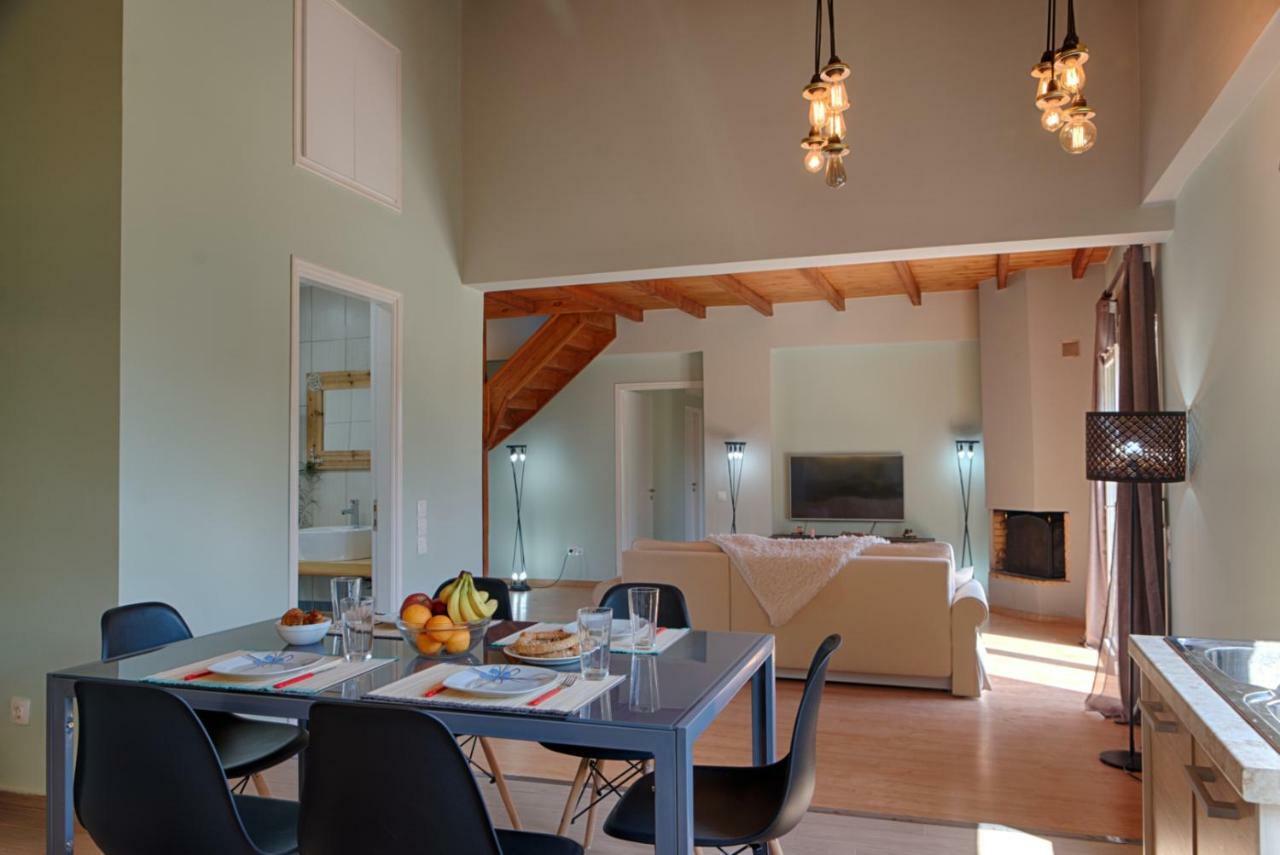 Modern Eco Friendly Villa Close To Town Pelekas Exterior foto